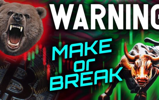 WARNING: CRYPTO'S BULL RUN IS IN A MAKE OR BREAK MOMENT