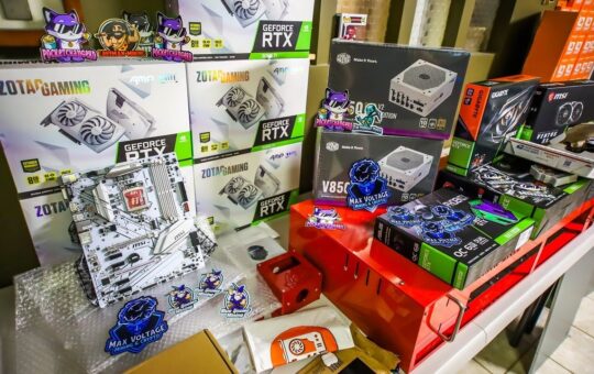 White 6x 3060 Ti Mining Rig SOON & CHRISTMAS GIVEAWAYS SOONER!
