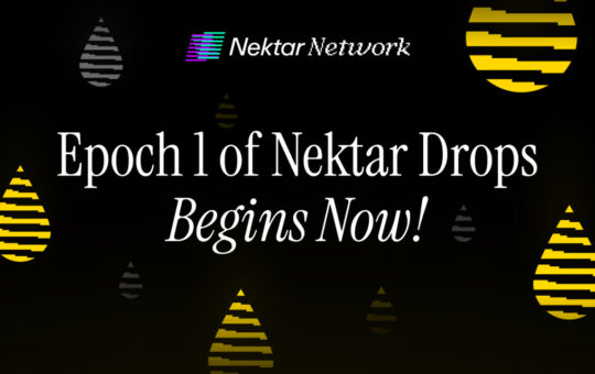 Nektar Network begins Epoch 1 of Nektar Drops - Rewards for ongoing participation