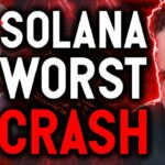 SOLANA WORST CRASH AS BLOCKCHAIN GOES OFFLINE FOR HOURS!